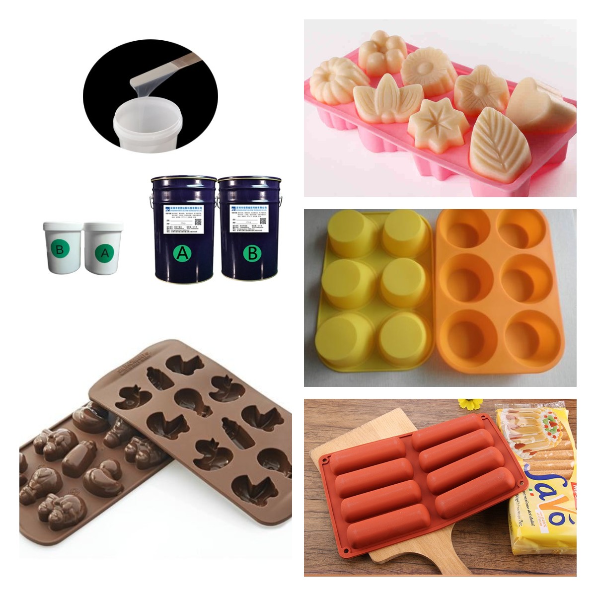 蛋糕可以使用食品级硅胶翻模吗 ？